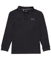 Under Armour Big Boys 8-20 Long Sleeve Match Play Polo Shirt