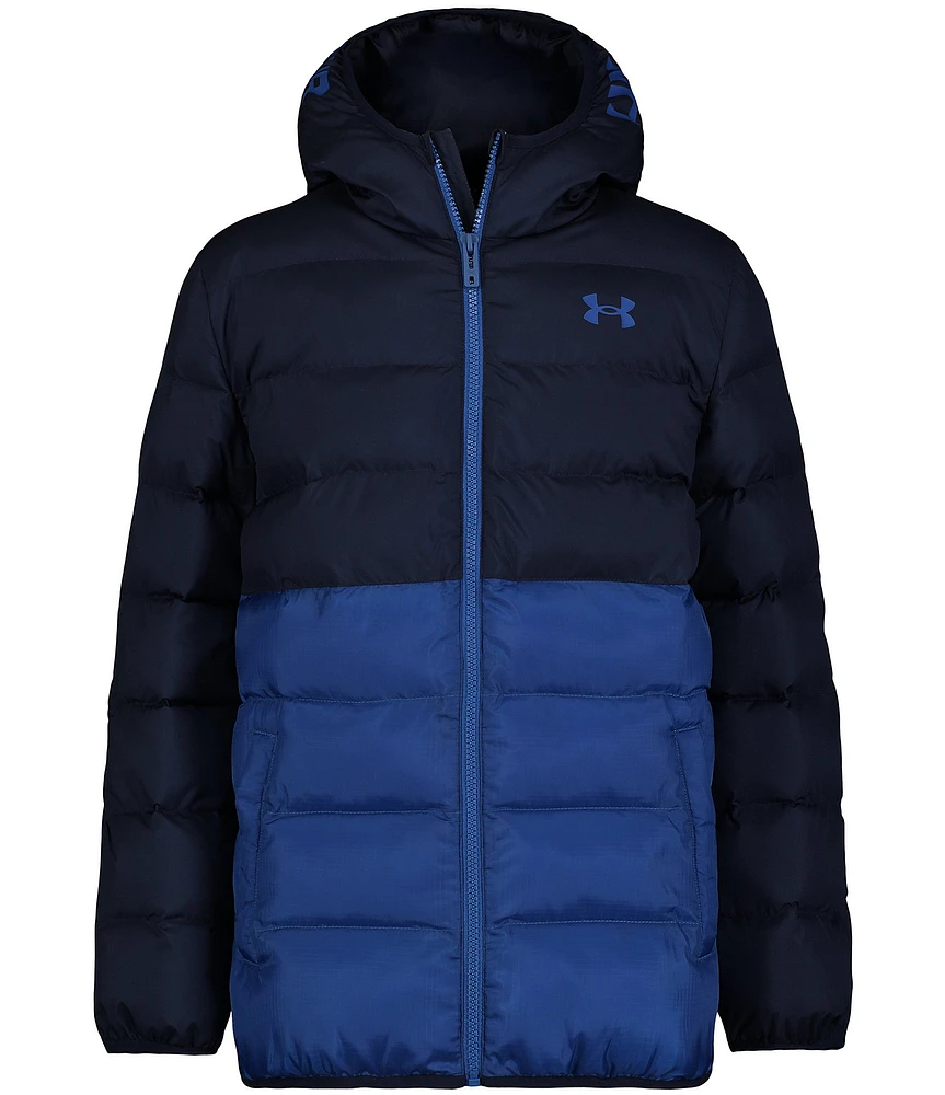 Under Armour Big Boys 8-20 Long Sleeve Pronto ColorBlock Insulated Puffer Jacket