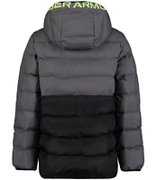 Under Armour Big Boys 8-20 Long Sleeve Pronto Colorblock Puffer Jacket