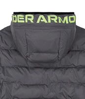 Under Armour Big Boys 8-20 Long Sleeve Pronto Colorblock Puffer Jacket