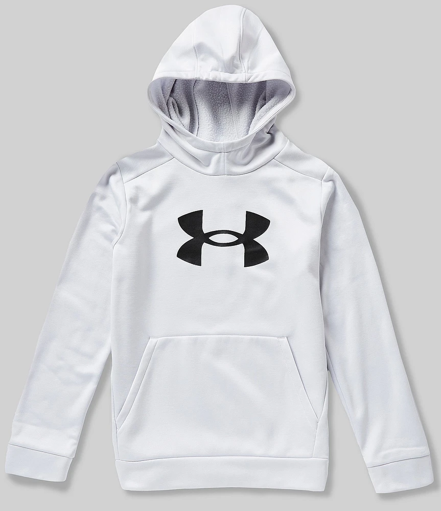 Under Armour Big Boys Long Sleeve UA Armour Fleece Big Logo Hoodie