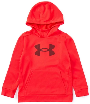 Under Armour Big Boys 8-20 Long Sleeve UA Armour Fleece Big Logo Hoodie