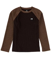 Under Armour Big Boys 8-20 Long Sleeve Waffle Thermal Shirt