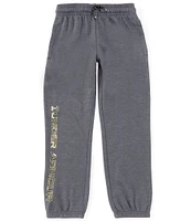 Under Armour Big Boys 8-20 Painte-Logo Microfleece Jogger Pants