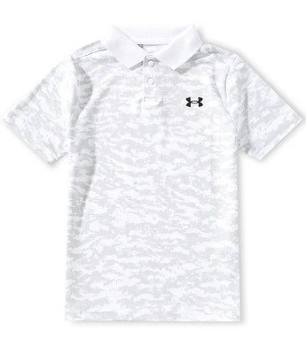 Under Armour Big Boys 8-20 Printed Performance Polo Shirt