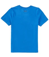 Under Armour Big Boys 8-20 Short Sleeve Boxed Sports T-Shirt