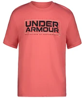 Under Armour Big Boys 8-20 Short Sleeve Intel Mark T-Shirt