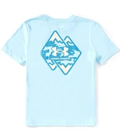 Under Armour Big Boys 8-20 Short-Sleeve Mountain Logo T-Shirt