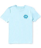 Under Armour Big Boys 8-20 Short-Sleeve Mountain Logo T-Shirt