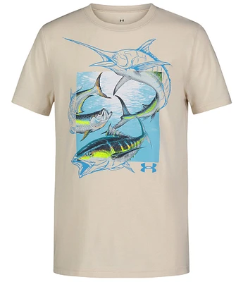 Under Armour Big Boys 8-20 Short Sleeve Sea Expo T-Shirt