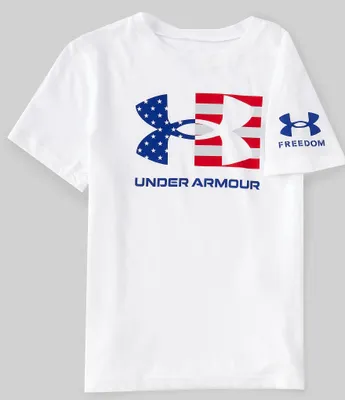 Under Armour Big Boys 8-20 Short-Sleeve Stars & Stripes T-Shirt