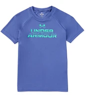 Under Armour Big Boys 8-20 Short Sleeve UA Tech™ Split Wordmark T-Shirt