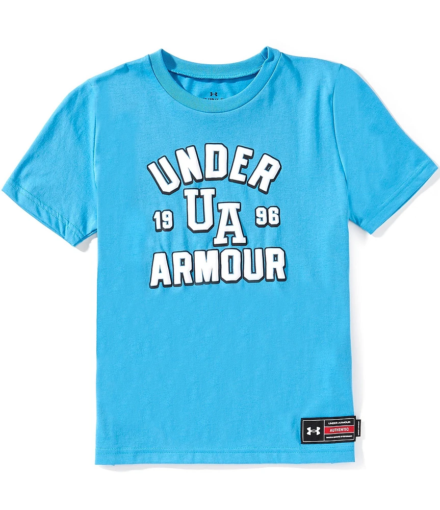 Under Armour Big Boys 8-20 Short-Sleeve Varsity Logo Graphic T-Shirt