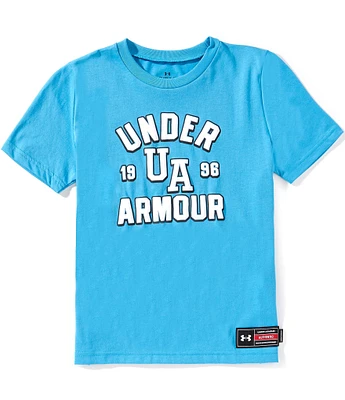Under Armour Big Boys 8-20 Short-Sleeve Varsity Logo Graphic T-Shirt
