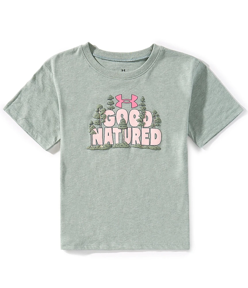 Under Armour Big Girls 7-16 Good Natured Short Sleeve T-Shirt