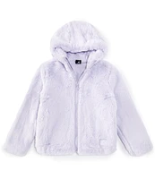 Under Armour Big Girls 7-16 Long-Sleeve Faux-Fur Fleece Hoodie Jacket