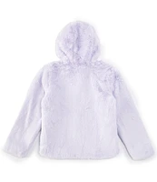 Under Armour Big Girls 7-16 Long-Sleeve Faux-Fur Fleece Hoodie Jacket