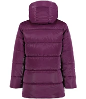 Under Armour Big Girls 7-16 Meadow Long Sleeve Hooded Puffer Jacket