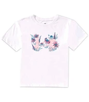 Under Armour Big Girls Short-Sleeve Botanical Icon T-Shirt
