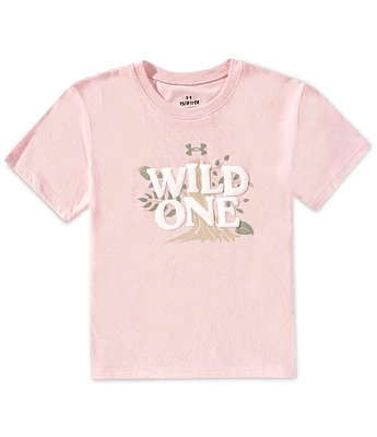 Under Armour Big Girls Short-Sleeve Wild One T-Shirt
