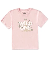 Under Armour Big Girls Short-Sleeve Wild One T-Shirt