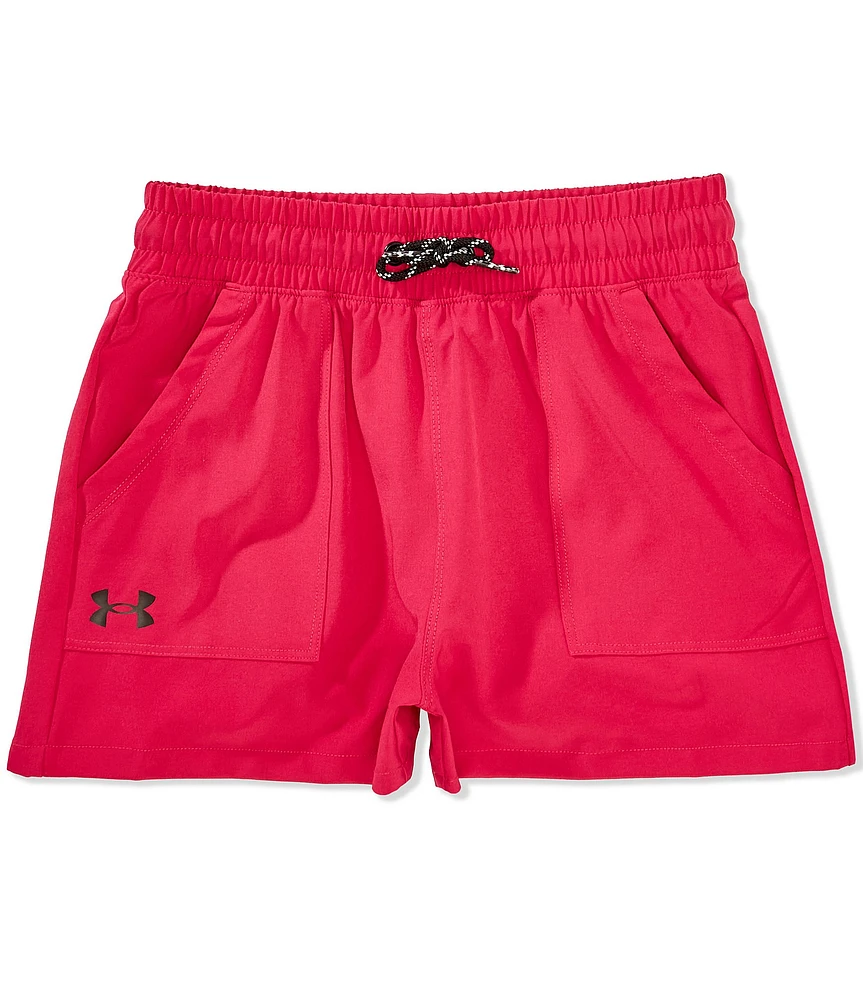 Under Armour Big Girls 7-16 UPF Stretch Base Shorts