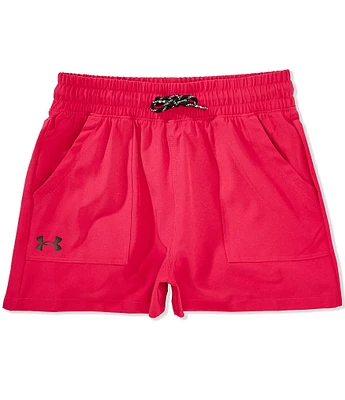 Under Armour Big Girls 7-16 UPF Stretch Base Shorts