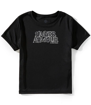 Under Armour Big Girls Tech Wordmark Short Sleeve T-Shirt