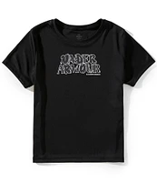 Under Armour Big Girls Tech Wordmark Short Sleeve T-Shirt