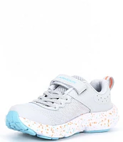 Under Armour Girls' Assert 10 Paint Splatter Alternative Closure Running Shoes (Youth)