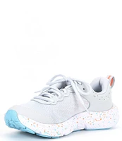 Under Armour Girls' Assert 10 Paint Splatter Running Shoes (Youth)