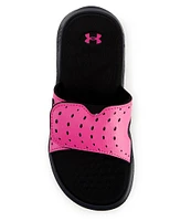 Under Armour Girls' Ignite 7 Slides (Youth)