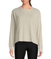 Under Armour Heavyweight Boxy Cropped Long Sleeve Tee