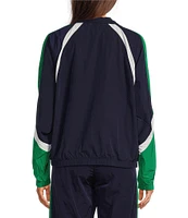 Under Armour Icon Allover Crinkle Textured Water Resistant Track Jacket