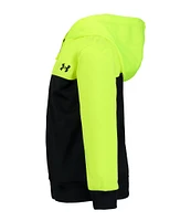 Under Armour Little Boys 2T-7 Long-Sleeve Color Block Hooded Jacket & Coordinating Jogger Pant Set