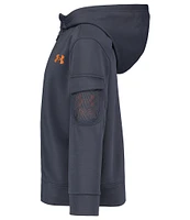 Under Armour Little Boys 2T-7 Long Sleeve Mesh-Pocket Hoodie Jacket