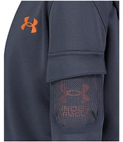 Under Armour Little Boys 2T-7 Long Sleeve Mesh-Pocket Hoodie Jacket