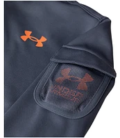 Under Armour Little Boys 2T-7 Long Sleeve Mesh-Pocket Hoodie Jacket