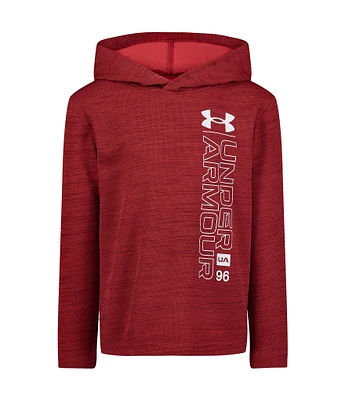 Under Armour Little Boys 2T-7 Long Sleeve Mesh Twist Hoodie