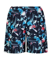 Under Armour Little Boys 2T-7 Printed Boost Brush Strokes Shorts