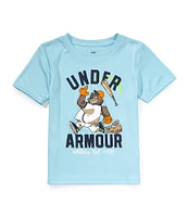 Under Armour Little Boys 2T-7 Short-Sleeve Baseball Bear T-Shirt