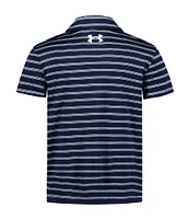 Under Armour Little Boys 2T-7 Short Sleeve UA Matchplay Stripe Polo Shirt