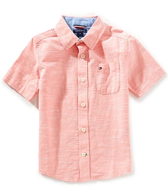 Under Armour Little Boys 2T-7 Town Pool Short Sleeve UPF 50 T-Shirt & Volley Shorts Set
