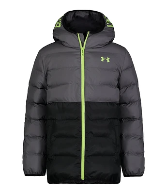 Under Armour Little Boys 4-7 Long Sleeve Pronto ColorBlock Puffer Jacket