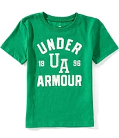 Under Armour Little Boys 4-7 Short-Sleeve Distressed Logo T-Shirt