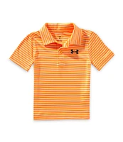Under Armour Little Boys 4-7 Short Sleeve Matchplay Striped Polo Shirt