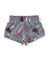 Under Armour Little Girls 2T-6X Printed/Solid Reversible Shorts