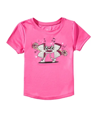 Under Armour Little Girls 2T-6X Short-Sleeve UA Tech™Disco T-Shirt