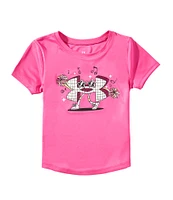 Under Armour Little Girls Short-Sleeve UA Tech™Disco T-Shirt