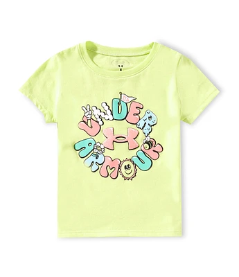 Under Armour Little Girls 2T-6X Under Armour Field Day Short Sleeve T-Shirt